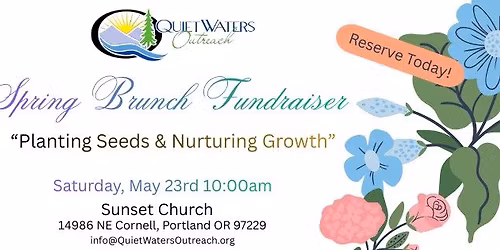 QWO Spring Brunch Fundraiser "Planting Seeds & Nurturing Growth"