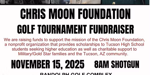 7th Annual Chris Moon Foundation Golf Tournament Fundraiser