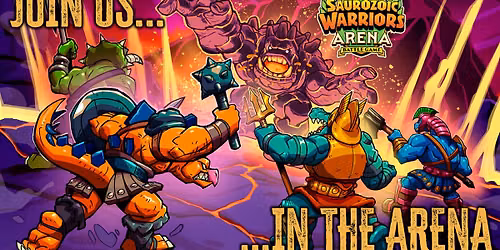 SAUROZOIC WARRIORS ARENA - COMICAZI IN-STORE EVENT