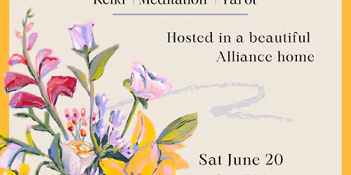 June Solstice House Party: Reiki, Meditation & Tarot