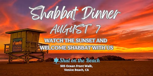 Shabbat Dinner at the Beach