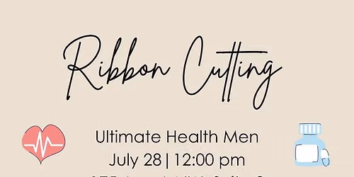 Ribbon Cutting: Ultimate Health Men