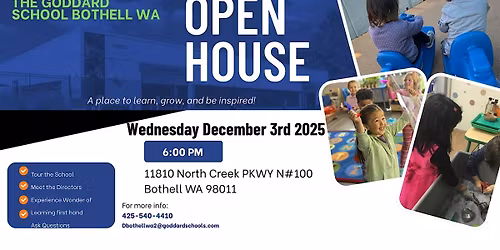 Open House & Wonder of Learning Exploration