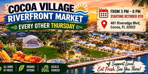 Cocoa Village Riverfront Market