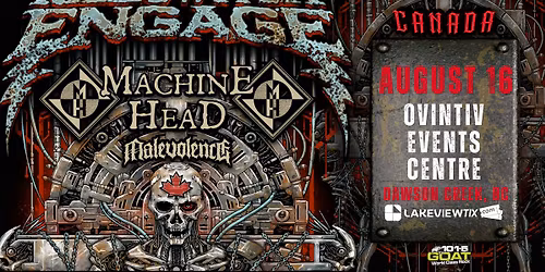 Killswitch Engage with Machine Head & Malevolence