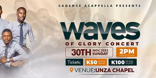 WAVES OF GLORY GROUP LAUNCH CONCERT