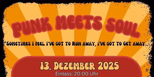 Kneipennacht: Punk meets Soul