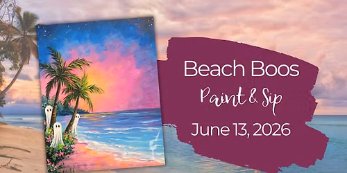 Beach Boos | Paint & Sip | June 13