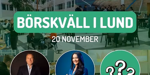 UA B\u00f6rskv\u00e4ll: B\u00f6rs, f\u00f6retagande och investeringar