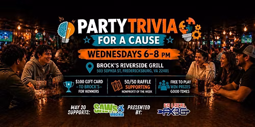 FREE Party Trivia Night to support SAWS - Virginia