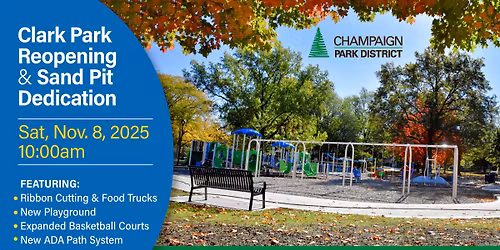 Clark Park Ribbon Cutting & Sandpit Dedication