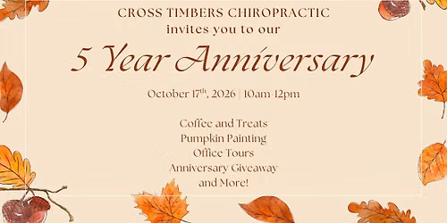 5 Year Anniversary Celebration