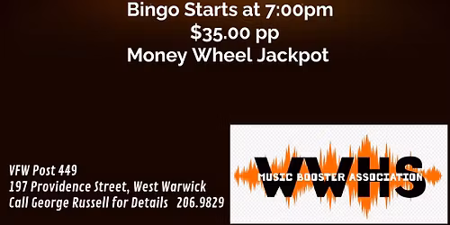 WWHS Music Booster Bingo Night