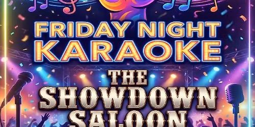 Friday Karaoke Night at the Showdown in Arlington