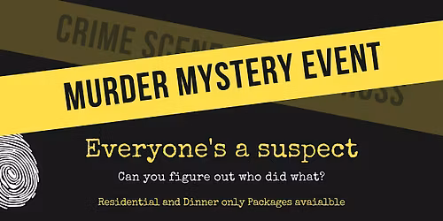 M**der Mystery Event - October