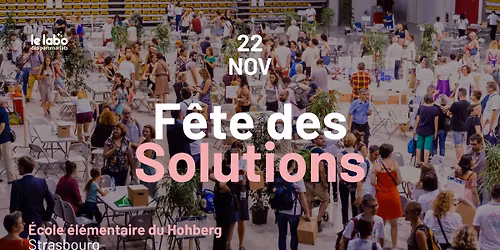 \ud83c\udf1f La F\u00eate des Solutions - 22 NOV \ud83c\udf1f