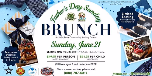 Hale Ikena Father's Day Brunch