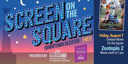 Screen on the Square: Zootopia 2