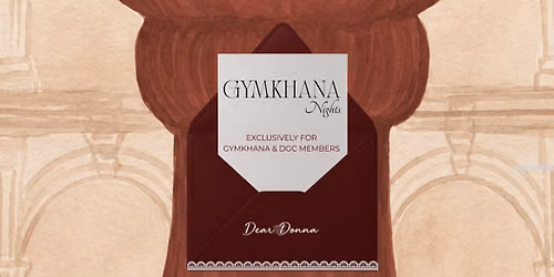 Gymkhana Nights at Dear Donna