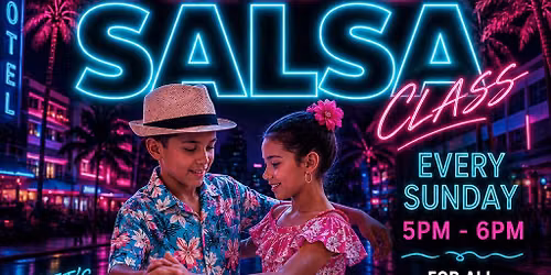 Kids\/Teens Summer Sunday Salsa Classes