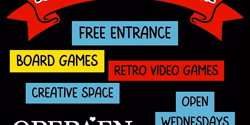 Boardgames & Creative Space \/\/ Operaen Christiania