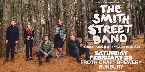 The Smith Street Band at Froth Craft Brewery, Bunbury
