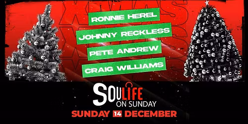 Soulife on Sunday Christmas Special @ The Bridge Bar Beckenham.