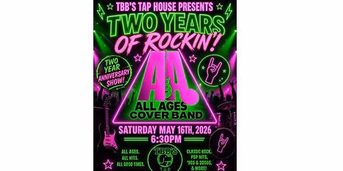 All Ages Cover Band TBB's Tap House - All Ages Welcome!