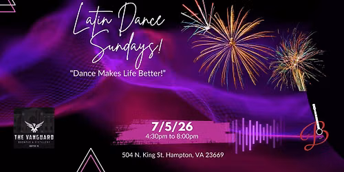Latin Dance Sunday at The Vanguard! (7\/5\/26)
