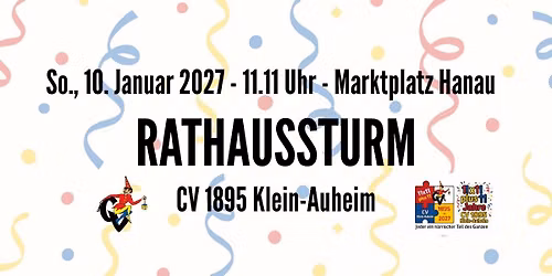 Rathaussturm der Stadt Hanau