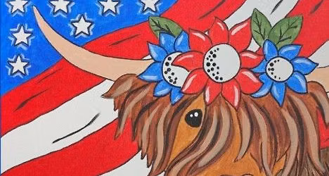  "American Beauty" In-Studio Paint Party!