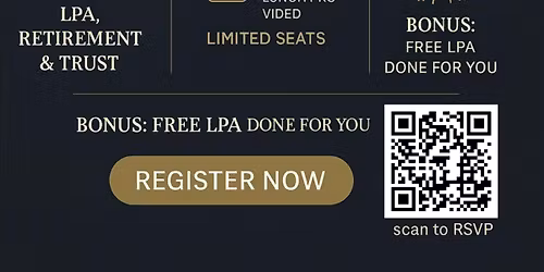 Fully Covered Seminar Lasting Power of Attorney (LPA)