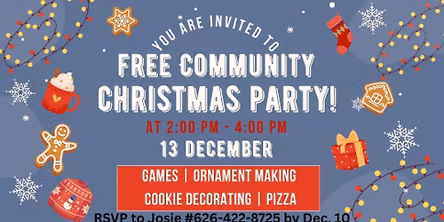 FREE Community Christmas Party!