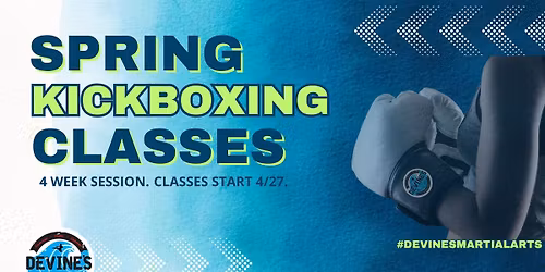Spring Cardio Kickboxing Session