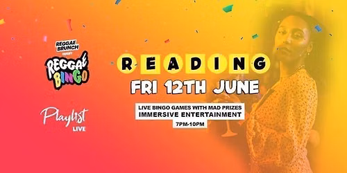 Reggae Bingo - Reading -Fri 12th Jun