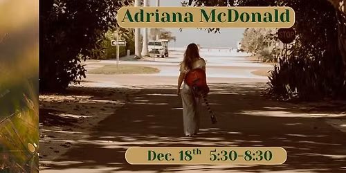 Adriana McDonald Live
