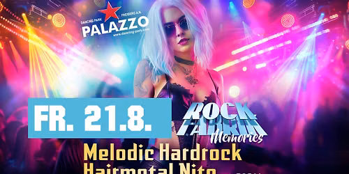 Melodic Hardrock Hairmetal Nite - RockFabrik memories