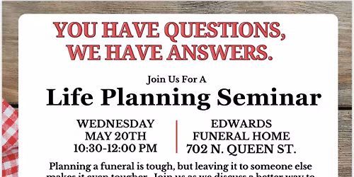 Life Planning Seminar