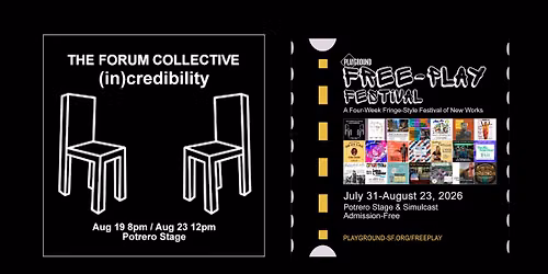 2026 PlayGround Free Play Festival: (in)credibility: a new curriculum by The Forum Collective