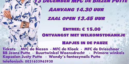 Kerstconcert Ron van Hoof 