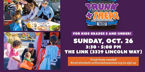Trunk + Treat at Hope Ames