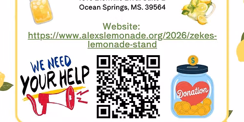 Zeke's 2nd Annual Lemonade Stand Fundraiser