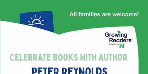 Growing Readers Author Event with Peter Reynolds