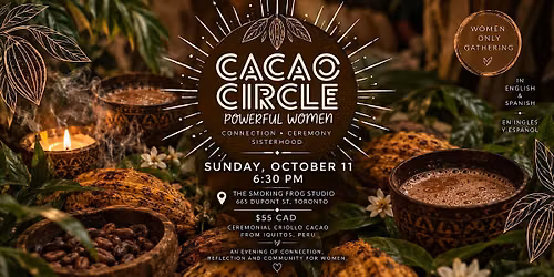 Women\u2019s Cacao Circle | Connection & Sisterhood