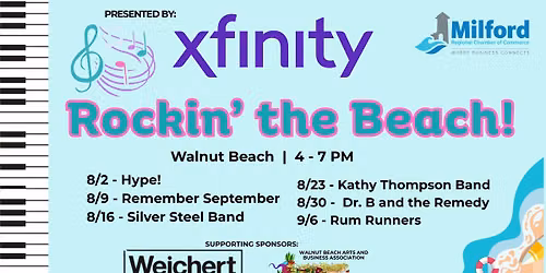Walnut Beach- Rockin' the Beach with Rum Runners 