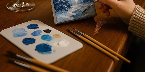 Landscapes Paint and Sip