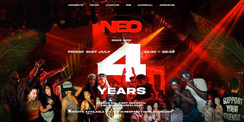 Neo Party (Open Air) 4 Year Anniversary - Barcelona July