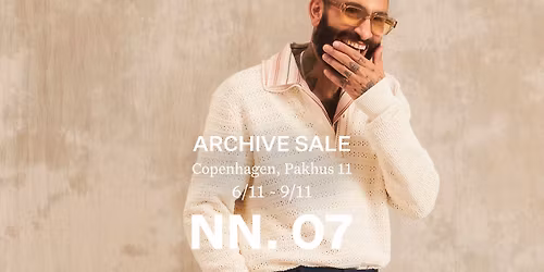 NN.07 Archive Sale Copenhagen (New Location Pakhus 11)