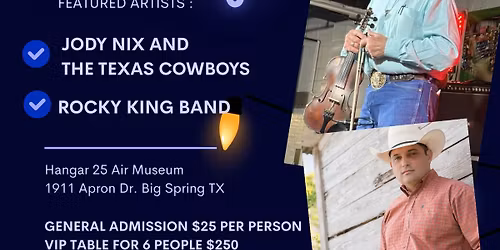 Swinging' into the Holidays with Jody Nix and the Texas Cowboys, and the Rocky King Band