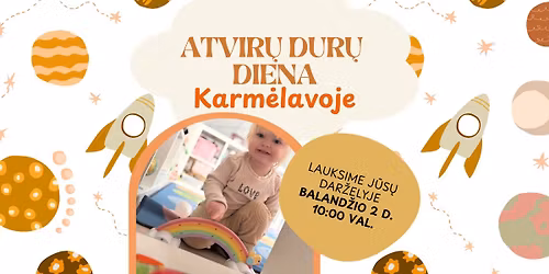 Atvir\u0173 dur\u0173 diena Karm\u0117lavoje